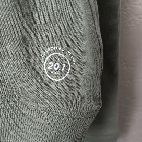 Allbirds Women's Size XXXL The R&R Sustainable Long Sleeve Sweatshirt Green - Picture 3 of 6